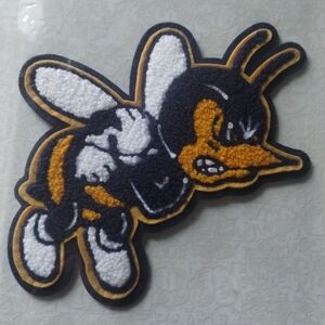 Rare Polo Ralph Lauren Black and Gold Hornet Patch.